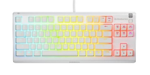 Klawiatura SteelSeries Apex 3 TKL US, white SteelSeries