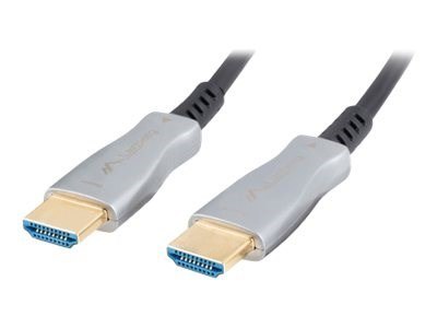 LANBERG KABEL HDMI M/M V2.0 50M OPTYCZNY AOC CA-HDMI-20FB-0500-BK Lanberg