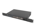 LANBERG SWITCH RACK 19" 16X 100MB POE+/2X COMBO GIGABIT 250W NIEZARZĄDZALNY RSFE-16P-2C-250 Lanberg