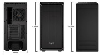 Obudowa BE QUIET! Pure Base 600 BG022 (ATX, Mini ATX, Mini ITX; kolor czarny) BE QUIET!