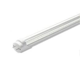 Świetlówka led 120cm 18w t8 4000k g13 zimna przezroczysta NVOX