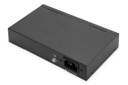 Switch PoE 8+2 Port FE 8 Port PoE 802.3at, 10/100 Mbps DIGITUS