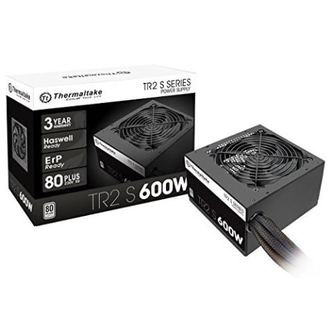 Thermaltake TRS-600AH2NK moduł zasilaczy 600 W 20+4 pin ATX ATX Czarny Thermaltake