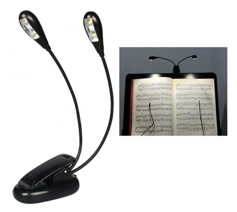 ZD33 Podwójna lampka led z klipsem ATL