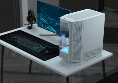 COUGAR Obudowa Midi-Tower FV270 ARGB, biała COUGAR