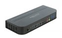 KVM Switch DisplayPort 1.4 8K z USB 3.0 i Audio - KVM / audio / USB switch - 2 porty DELOCK