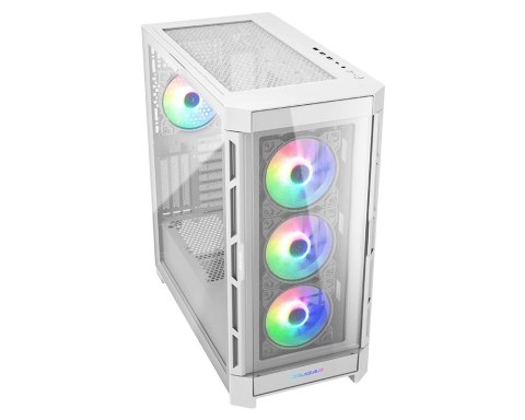 Obudowa Cougar Gaming Duoface Pro RGB - Midi Tower - PC - biały - ATX - EATX - micro ATX - Mini-ITX - SSI CEB - Metal - Szkło ha COUGAR