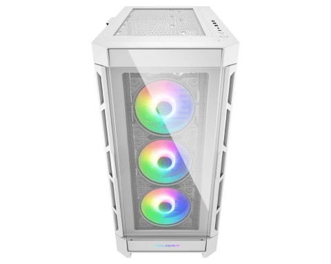 Obudowa Cougar Gaming Duoface Pro RGB - Midi Tower - PC - biały - ATX - EATX - micro ATX - Mini-ITX - SSI CEB - Metal - Szkło ha COUGAR