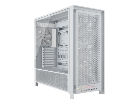Obudowa PC Corsair Frame 5000D, Midi-Tower, E-ATX, Szkło hartowane - biała Corsair