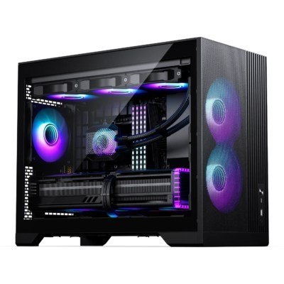 Obudowa PC PHANTEKS XT M3, Mini Obudowa, mATX, RGB, Szkło hartowane - w tym 3x wentylatory 120 mm, czarne Phanteks