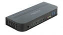 Przełącznik KVM HDMI Delock 4K 60 Hz z USB 3.0 i Audio - KVM / audio / USB switch - 2 porty DELOCK