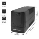QOLTEC ZASILACZ AWARYJNY UPS LINE INTERACTIVE | MONOLITH | 1000VA | 600W Qoltec