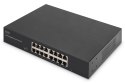 Switch niezarządzalny 19" Rack Gigabit 16x10/100/1000Mbps DIGITUS