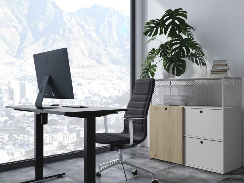 Wyposażenie biurka w pojedynczy silnik elektryczny 70Kg sw lite Spedycja, Wysyłka EQUIP