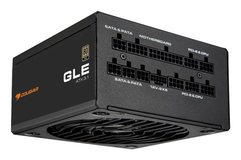 COUGAR CGR GLE-1000 moduł zasilaczy 1000 W 20+4 pin ATX ATX Czarny COUGAR