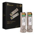 Extralink SFP28 25G 2-Pack | SFP28 Module | 25Gbps, LC/UPC Duplex, 1310nm, 10km, single mode, DOM moduł przekaźników sieciowych Extralink