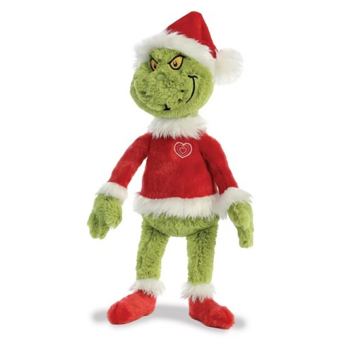 Grinch - Pluszowa maskotka / przytulanka Grinch w stroju Świętego Mikołaja 43 cm Eco-Friendly Grinch