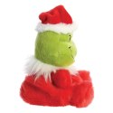 Grinch - Pluszowa maskotka / przytulanka siedzący Grinch w stroju Świętego Mikołaja 13 cm z kolekcji Palm Pals Eco-Friendly Grinch