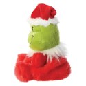 Grinch - Pluszowa maskotka / przytulanka siedzący Grinch w stroju Świętego Mikołaja 13 cm z kolekcji Palm Pals Eco-Friendly Grinch