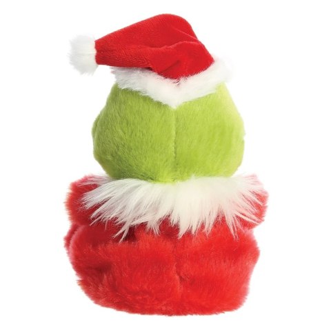 Grinch - Pluszowa maskotka / przytulanka siedzący Grinch w stroju Świętego Mikołaja 13 cm z kolekcji Palm Pals Eco-Friendly Grinch