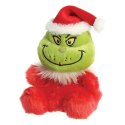 Grinch - Pluszowa maskotka / przytulanka siedzący Grinch w stroju Świętego Mikołaja 13 cm z kolekcji Palm Pals Eco-Friendly Grinch