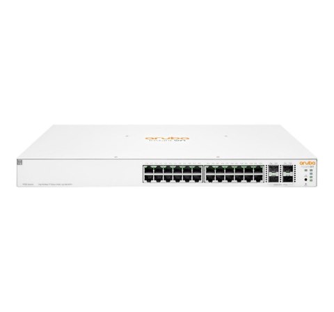 HPE Aruba Networking Aruba Instant On 1930 24G Class4 PoE 4SFP/SFP+ 370W Zarządzany L2+ Gigabit Ethernet (10/100/1000) Obsługa P Hewlett-Packard