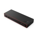 Inteligentna stacja dokująca Lenovo ThinkPad USB4 5500 (z zasilaczem 135 W) | Ilość DisplayPorts: 2 | Ilość portów HDMI: 1 | 100 Lenovo