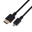 Kabel GEMBIRD CC-HDMID-6 (HDMI M - Micro HDMI M; 1,8m; kolor czarny) GEMBIRD