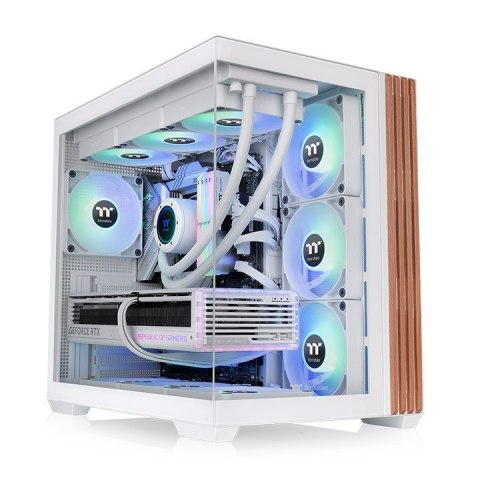 Obudowa Thermaltake View 380 WS Midi Tower ARGB Snow Biały sprzedaż detaliczna Thermaltake
