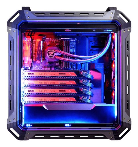 Obudowa komputerowa COUGAR Gaming Panzer Max Full Tower, PC, ATX, CEB, EATX, micro ATX, Mini-ITX, Gaming, 17 cm COUGAR