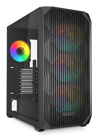 Obudowa komputerowa Sharkoon AK3 RGB Czarne Szkło Hartowane Sharkoon