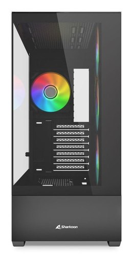 Obudowa komputerowa Sharkoon AK6 RGB ATX 1xGlass Czarne Sharkoon