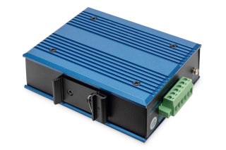 Przemysłowy switch 4x 100 Base-TX + 1x uplink 100Base-FX (bez modułu) DIN rozszerzony zakres temp. DIGITUS