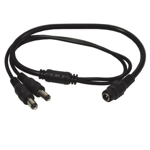 Rozgałęźnik zasilania DC 1gn./2wt. 2,1/5,5 50cm