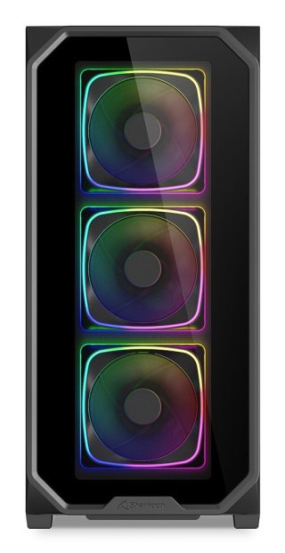 Sharkoon AK5G RGB Midi Tower Czarny Sharkoon