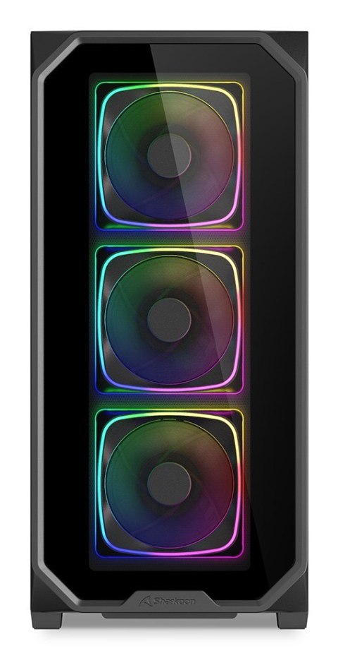 Sharkoon AK5G RGB Midi Tower Czarny Sharkoon