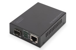 Konwerter mediów Gigabit PoE, RJ45 / SFP, PSE DIGITUS