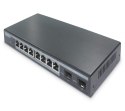 L2 managed 8-Port Gigabit PoE Switch + 2 SFP10/100/1000Mbps, 86W PoE Power Budget, DIGITUS