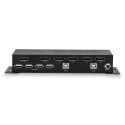 LINDY 2-portowy przełącznik DisplayPort 1.2 z podwójną głowicą LINDY