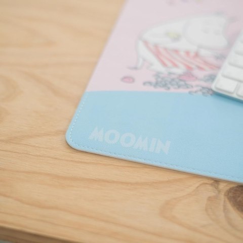 Muminki - Podkładka na biurko z ekoskóry XL 60 x 35 cm Moomin