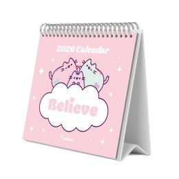 Pusheen - Kalendarz biurkowy 2026 rok 17x20 cm Pusheen