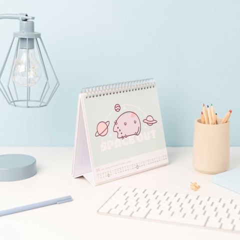 Pusheen - Kalendarz biurkowy 2026 rok 17x20 cm Pusheen