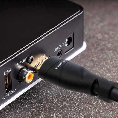 QOLTEC KABEL HDMI V2.1 ULTRA HIGH SPEED 8K | 60HZ | 26AWG | GOLD Qoltec