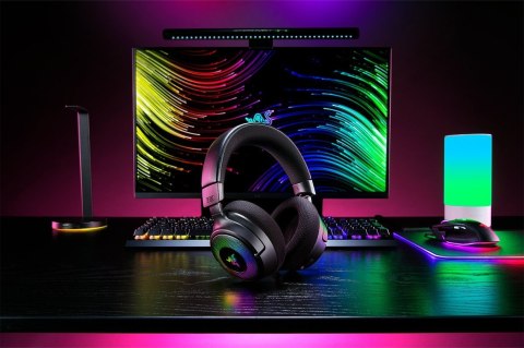 Razer Kraken V4 Zestaw słuchawkowy Bezprzewodowy Opaska na głowę Gaming USB Typu-A Bluetooth Czarny RAZER