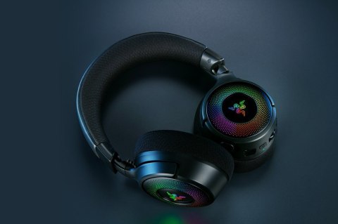 Razer Kraken V4 Zestaw słuchawkowy Bezprzewodowy Opaska na głowę Gaming USB Typu-A Bluetooth Czarny RAZER