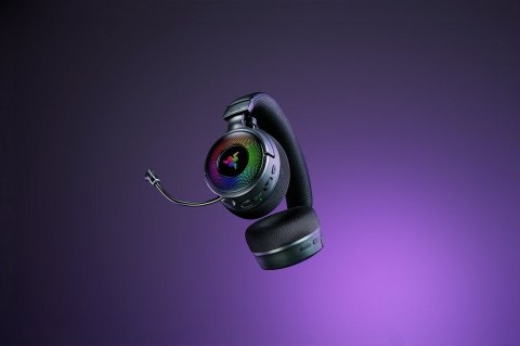 Razer Kraken V4 Zestaw słuchawkowy Bezprzewodowy Opaska na głowę Gaming USB Typu-A Bluetooth Czarny RAZER