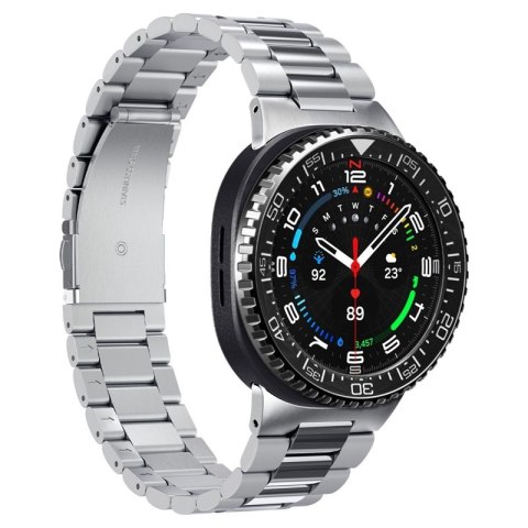 Spigen Bezel Tune Pro Diver - Obudowa / Pierścień ochronny do Samsung Galaxy Watch 8 Classic 46 mm (Silver) Spigen