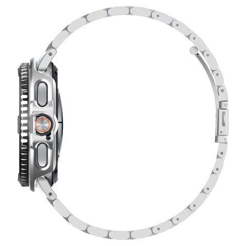 Spigen Bezel Tune Pro Pilot - Obudowa / Pierścień ochronny do Samsung Galaxy Watch 8 Classic 46 mm (Silver) Spigen