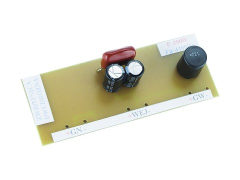 Dvoucestný reproduktorový crossover 200w / 4-8ohm mini Blow