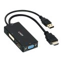 Adapter Lindy HDMI na DisplayPort, DVI & LINDY